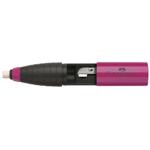 FABER CASTELL TEMPERAMATITE COMBO TWIST CON SERBATOIO E GOMMA VINACCIA